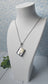 Personalized Book Locket Necklace – Custom Engraved Mini Journal Charm